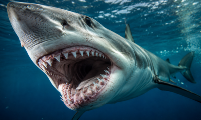 A renovação dos dentes dos tubarões chamada polifiodontia acompanha a vida e provoca mudanças na alimentação e na sobrevivência