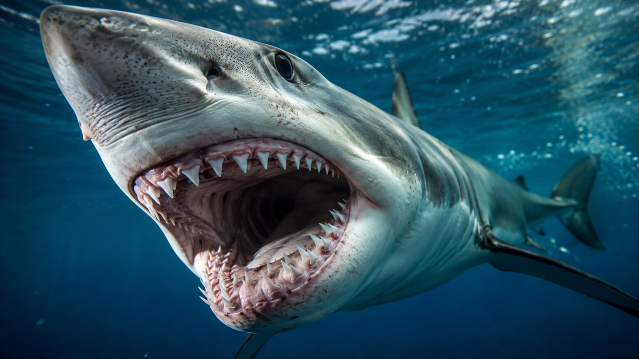 A renovação dos dentes dos tubarões chamada polifiodontia acompanha a vida e provoca mudanças na alimentação e na sobrevivência