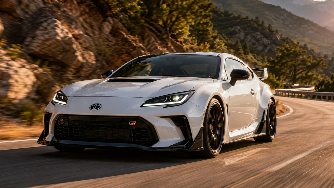 O Toyota Celica 2026, com esse design e o indestrutível motor G20E, é o carro esportivo perfeito para a Europa