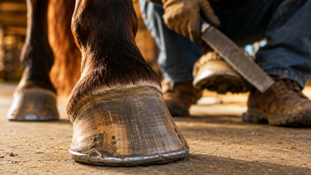 A renovação dos cascos dos cavalos, ligada ao crescimento contínuo, acompanha a vida e provoca mudanças na locomoção e na sobrevivência