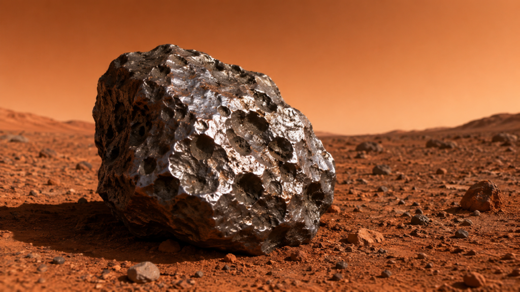 Esse colosso de ferro está em Marte há anos, e os cientistas não sabem o quão grande ele é