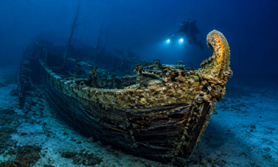 O naufrágio de um navio mercante francês do século XIX, raro no mundo, descoberto quase intacto no fundo do mar na Croácia