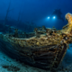 O naufrágio de um navio mercante francês do século XIX, raro no mundo, descoberto quase intacto no fundo do mar na Croácia