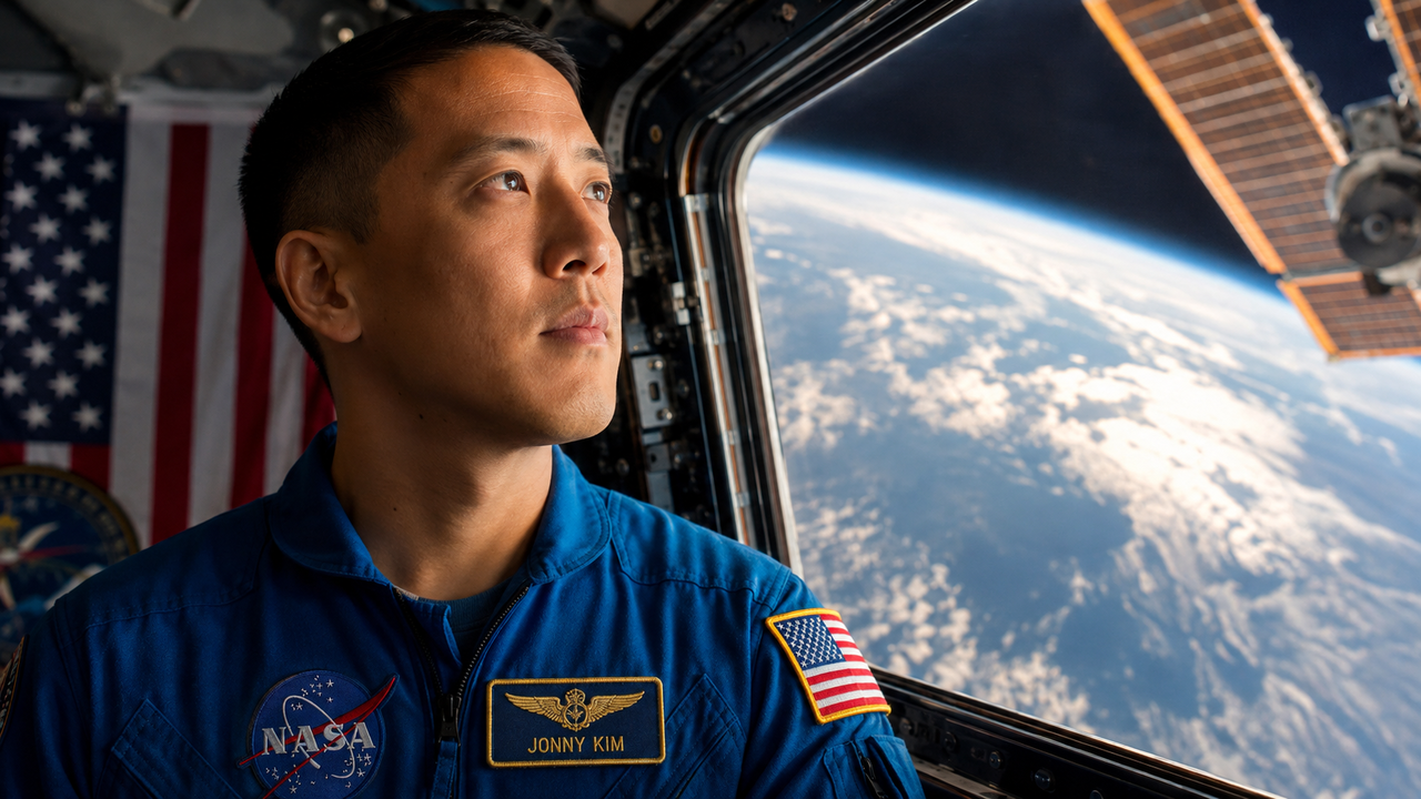 Ele passou 245 dias no espaço, deixando a NASA ao retornar. Tanto soldado, médico quanto astronauta