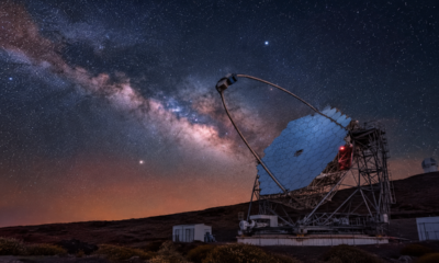 Dois telescópios nas Ilhas Canárias capturam um sinal cósmico de um evento ocorrido há 8.000 anos