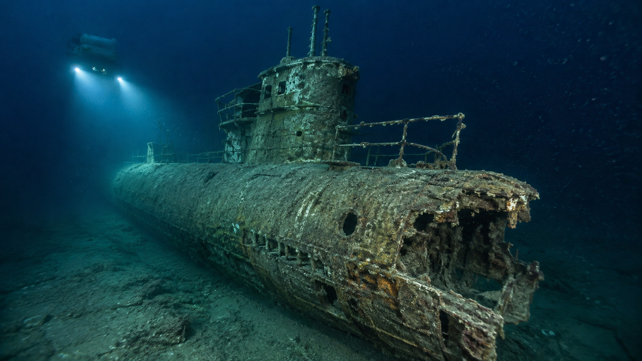 Dois submarinos alemães foram localizados no Mar Báltico após décadas submersos. Os destroços, ligados a acidentes de treinamento em 1941, ajudam a esclarecer perdas da frota