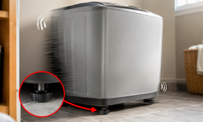 A máquina de lavar começa a tremer e “andar” durante a centrifugação: antes de chamar assistência, existe um ajuste simples que muita gente esquece de conferir
