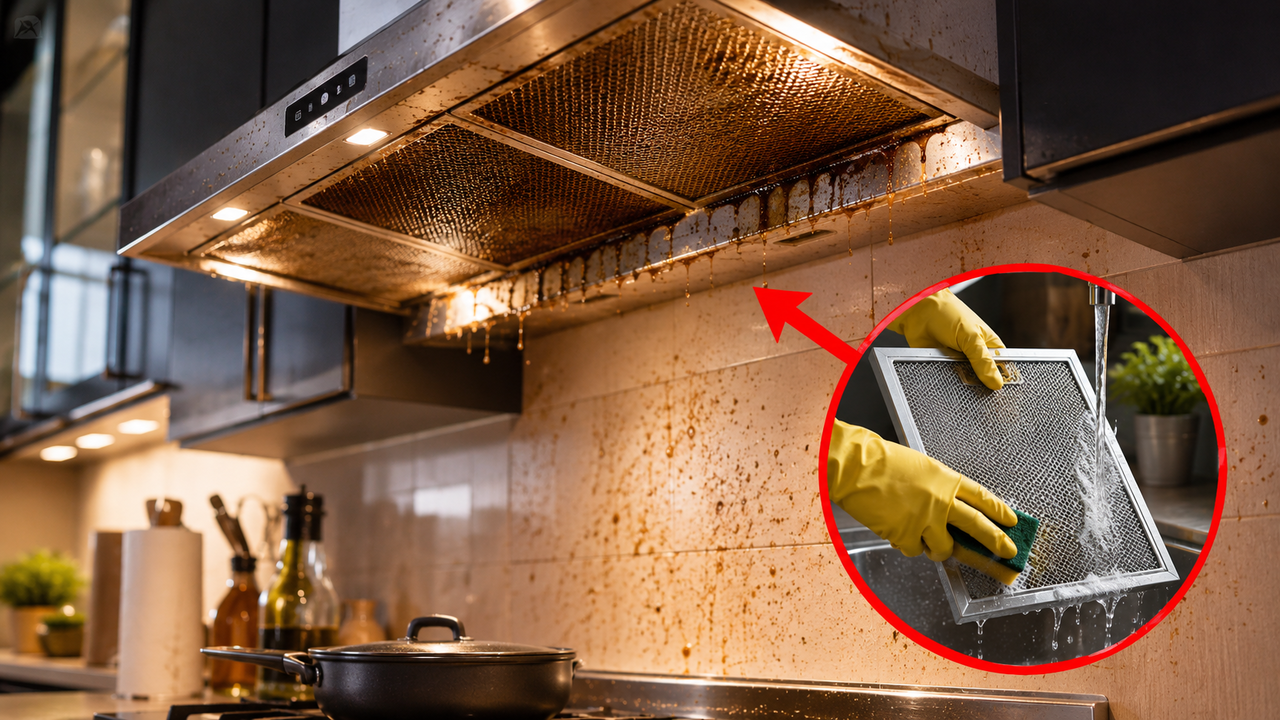A cozinha fica engordurada mesmo com limpeza frequente? O ponto acima do fogão que quase ninguém verifica pode estar espalhando gordura pelo ambiente