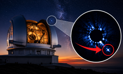 Astrônomos estavam analisando uma imagem de quase 20 anos atrás do nosso sistema solar próximo — e avistaram algo muito estranho