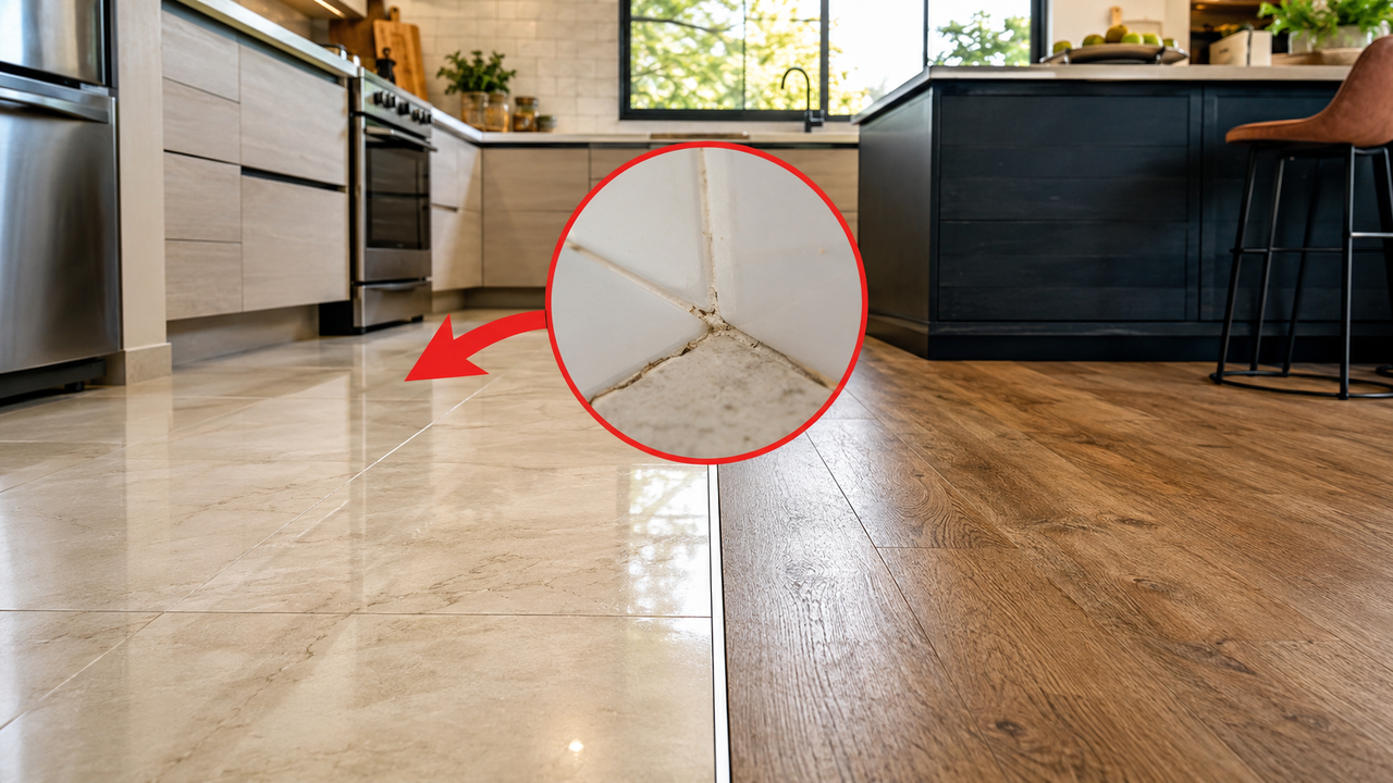 O que escolher para a cozinha: porcelanato, vinílico ou cerâmica? A escolha certa depende da umidade, da limpeza e da rotina da casa