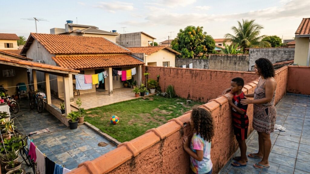 Bola das crianças cai no quintal ao lado, vizinho se recusa a devolver e coloca cadeado no portão, mas o Código Civil tem uma regra específica para esse tipo de situação