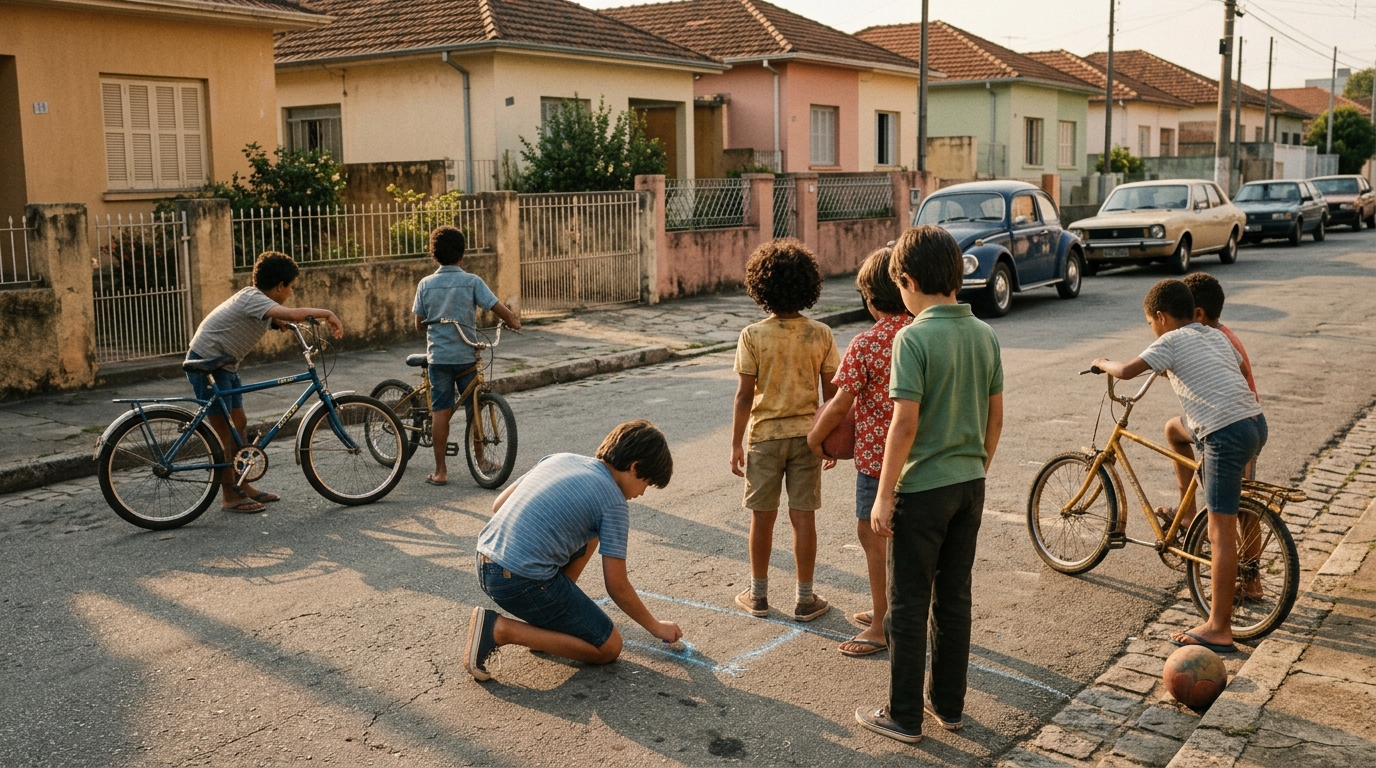 Pessoas que nasceram entre 1971 e 1976 aprenderam a inventar brincadeiras, negociar regras e resolver pequenos conflitos sem chamar um adulto, enquanto muitos nascidos após 1999 tiveram menos oportunidades para esse treino fora de ambientes supervisionados