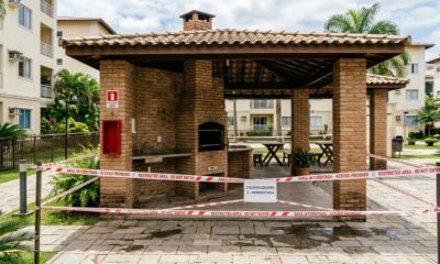 Corpo de Bombeiros interdita a churrasqueira coletiva do condomínio por falta de extintor e o custo da adequação de R$ 9 mil racha a assembleia dos moradores