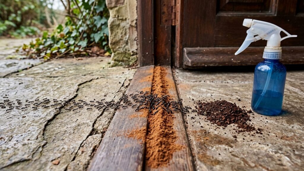 Adeus formigas invadindo casa: o truque natural que muita gente usa para proteger plantas, quintal e áreas da casa