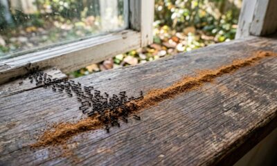Adeus formigas invadindo casa: o truque natural que muita gente usa para proteger plantas, quintal e áreas da casa