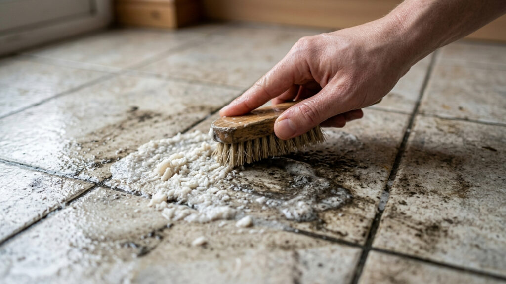 Misturar sabonete ralado com detergente de maçã: para que serve a pasta mágica caseira que desencarde e remove marcas de chão de porcelanato