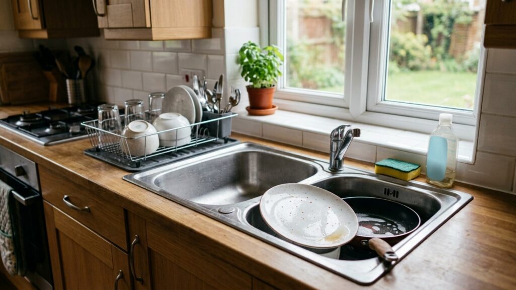 Segundo a psicologia, quem lava a louça enquanto prepara a comida pode estar usando o próprio ambiente para manter a mente mais organizada e tranquila