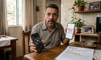 Cliente faz seguro de celular de R$ 1.200 por mês, aparelho cai e quebra a tela, seguradora nega a cobertura alegando "mau uso" e Procon reverte a decisão em 11 dias