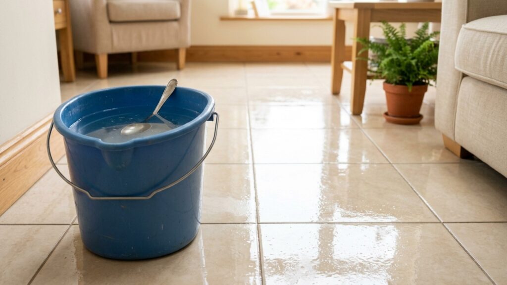 Colocar sal na água antes de limpar o chão: para que serve esse truque simples e por que muita gente usa na limpeza da casa