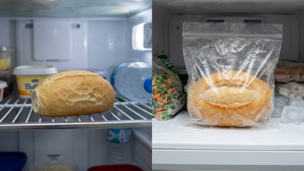 Nem no micro-ondas, nem no forno desligado: o lugar certo para guardar o pão francês e evitar que ele fique duro rapidamente