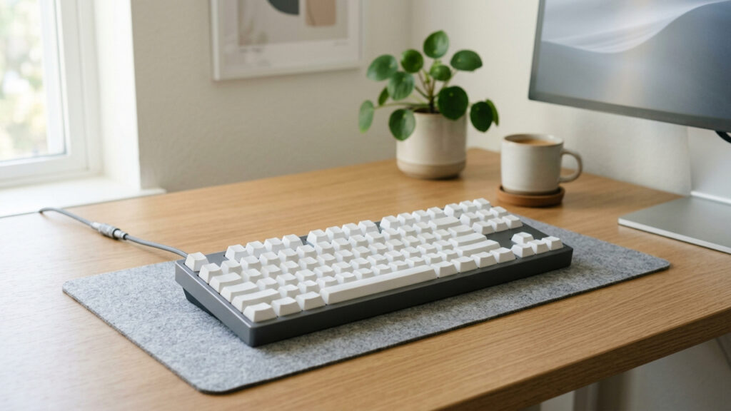 Limpar o teclado do computador do jeito certo: por que passar pano úmido pode oxidar as teclas e a técnica da fita adesiva para remover a poeira