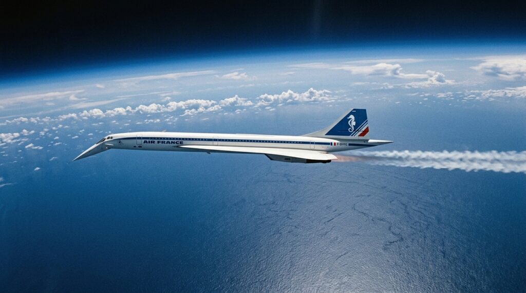 O Concorde voou tão rápido que 100 americanos ricos, com vontade de festejar, reservaram um voo inteiro e depois correram até Mach 2 só para fugir do pôr do sol, abrir champanhe e comemorar a véspera de Ano Novo três vezes distintas por Paris, o Atlântico e Washington D.C.