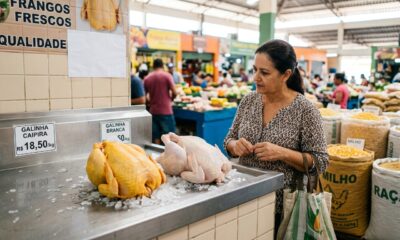 Criador de gado faz alerta sobre a pele do frango: ‘Branca ou amarela? Não se engane: a cor não define a qualidade.’