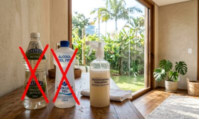 Não é o vinagre, nem o álcool: o item ideal para limpar vidros sem deixar mancha, segundo diaristas experientes