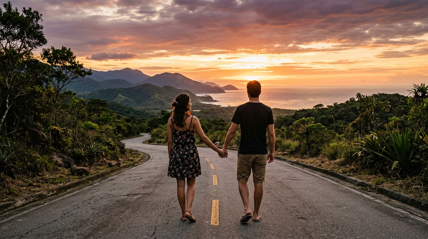 Frase do dia: "O casamento não é olhar um para o outro, é olhar juntos na mesma direção", a reflexão de Saint-Exupéry que parece simples até você perceber que muitos casais nunca conversaram sobre direção