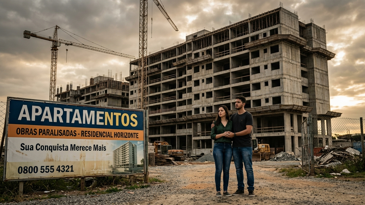 Casal compra apartamento na planta de R$ 500 mil, construtora atrasa a entrega em 2 anos e Justiça manda rescindir o contrato com devolução total