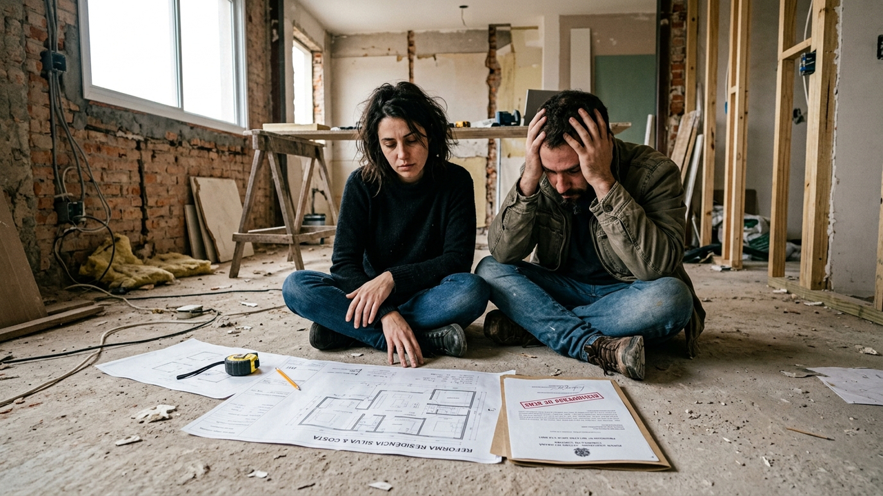 Casal junta R$ 50 mil e contrata arquiteto famoso para reformar apartamento, profissional abandona a obra na metade levando os materiais comprados e Justiça bloqueia contas da empresa para ressarcir os clientes