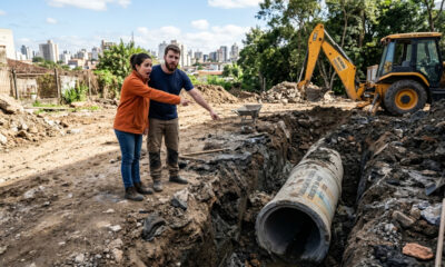 Casal compra terreno de R$ 60 mil, descobre tubulação de esgoto da cidade no meio do lote e Justiça manda a prefeitura indenizar por perda de área