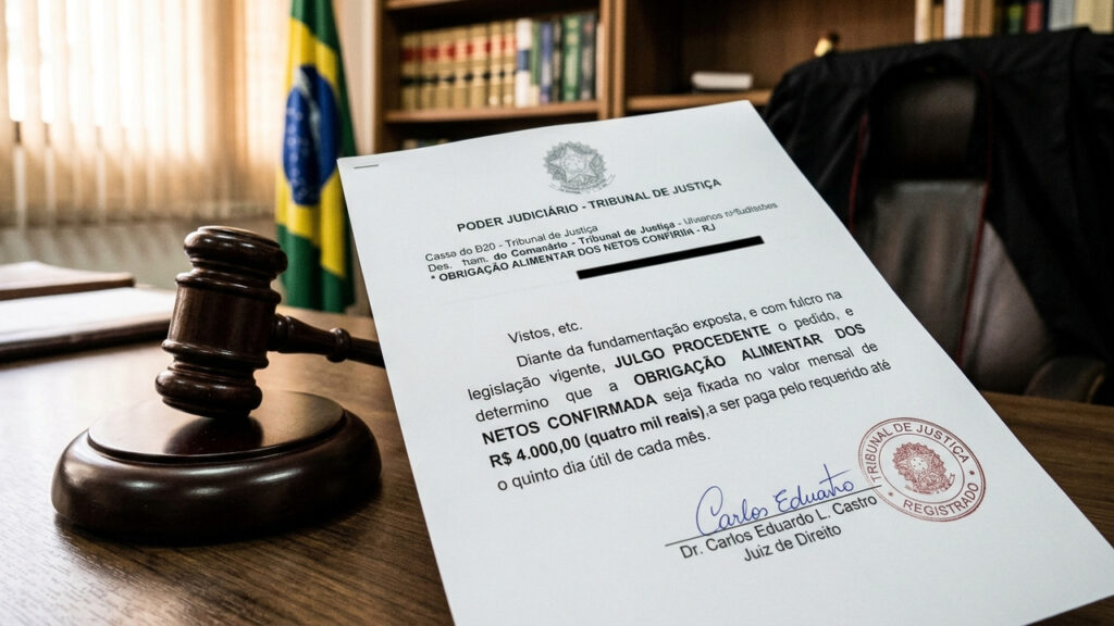 Idoso sem renda processa 2 netos empresários para exigir pensão de R$ 4 mil e juiz confirma que obrigação alimentar pode saltar o filho
