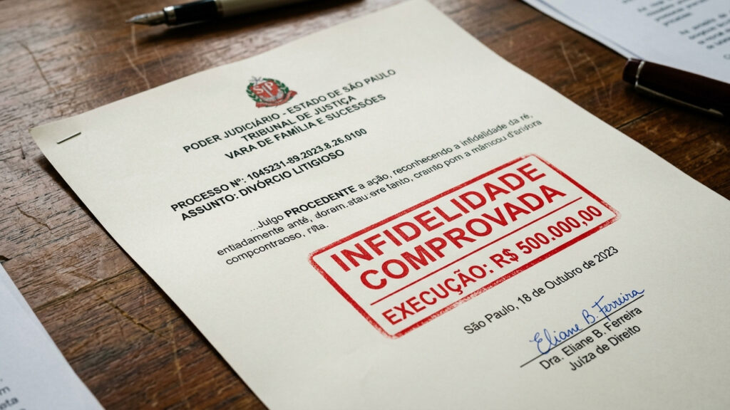 Casal assina pacto antenupcial com multa por traição, marido é pego com amante e Justiça valida a cobrança integral da pena de R$ 500 mil