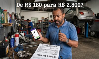 Mecânico cobra R$ 2.800 por troca de peça que custa R$ 180 na internet e cliente descobre que oficinas não são obrigadas a usar peças indicadas pelo fabricante mas devem informar a procedência