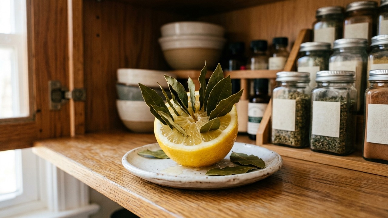Colocar folhas de louro dentro de um limão: para que serve esse truque natural e por que ele pode ser útil em armários, quartos e outros ambientes
