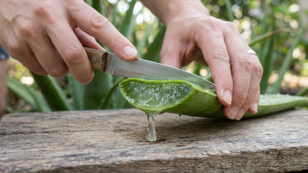 Cultivar babosa em casa vai muito além da estética: aprenda a plantar e a extrair o gel puro para curar rapidamente queimaduras solares