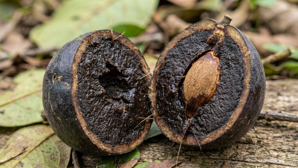 Adeus, cacau: essa fruta de casca escura e polpa preta densa nasce no cerrado e surpreende pelo sabor que lembra chocolate amargo e alcaçuz