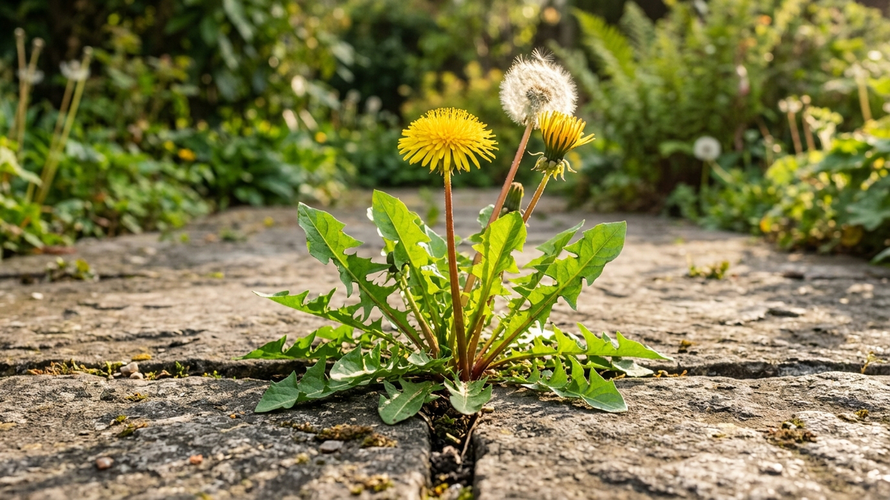 Essa erva medicinal que muitos consideram mato tem uma raiz tão profunda que renasce verde mesmo se for cortada ou pisoteada no quintal