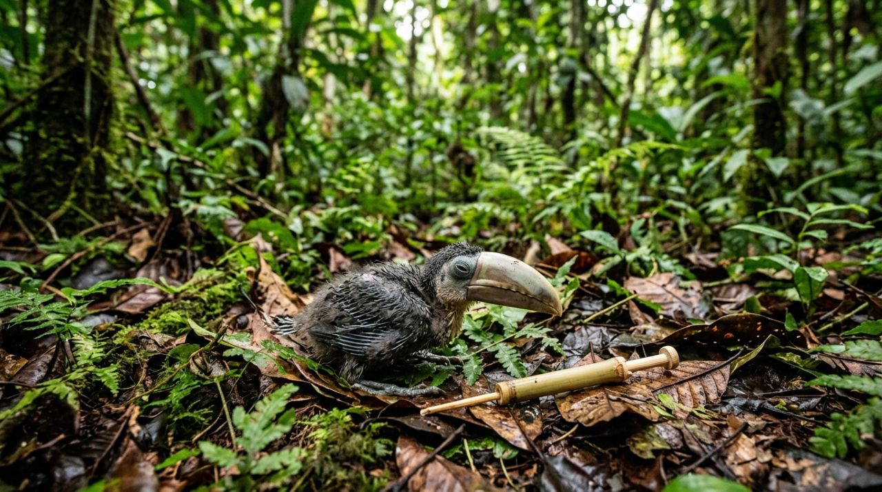 Homem resgata filhote de tucano na Amazônia e acompanha sua emocionante jornada até o primeiro voo