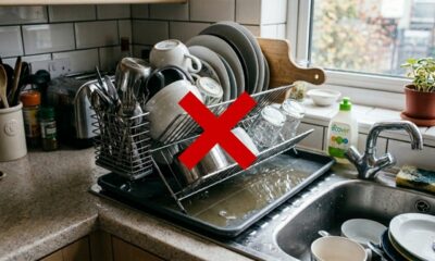 Adeus, escorredor de louça tradicional: a solução que libera espaço na pia e deixa a cozinha com aparência mais limpa