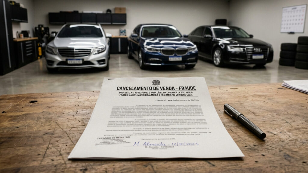 Marido transfere 3 carros avaliados em R$ 240 mil para o irmão na véspera do divórcio e Justiça anula as vendas por fraude contra a partilha de bens