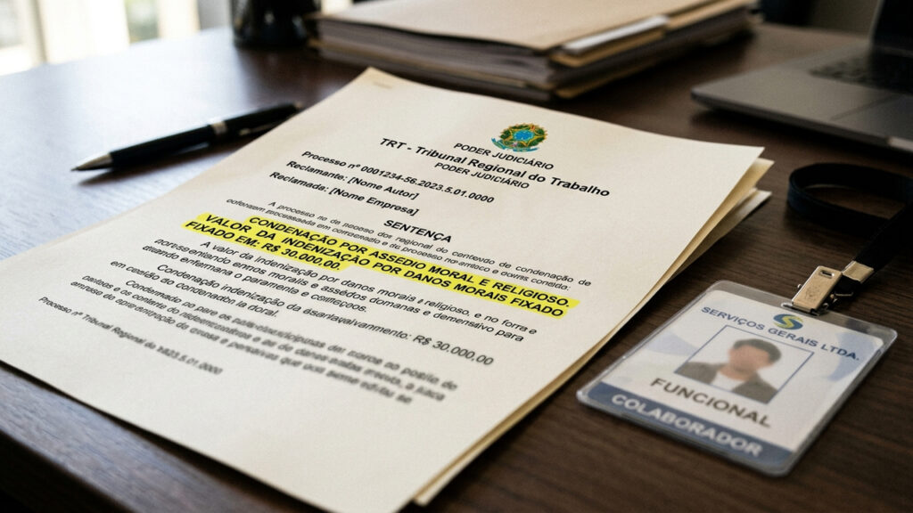Empresa obriga funcionários a participarem de cultos diários antes da jornada e Justiça do Trabalho aplica condenação de R$ 30 mil por assédio