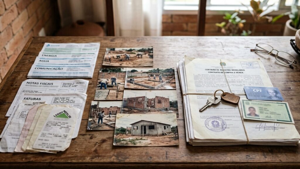 Família ocupa terreno abandonado por 6 anos, gasta R$ 95 mil na construção da própria casa e é surpreendida quando antigo proprietário aparece querendo o imóvel de volta