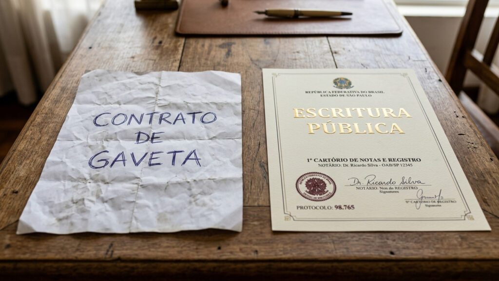 Homem paga R$ 150 mil à vista em casa de condomínio fechado, dois meses depois o verdadeiro dono aparece com a escritura e comprador descobre que caiu no golpe do contrato de gaveta