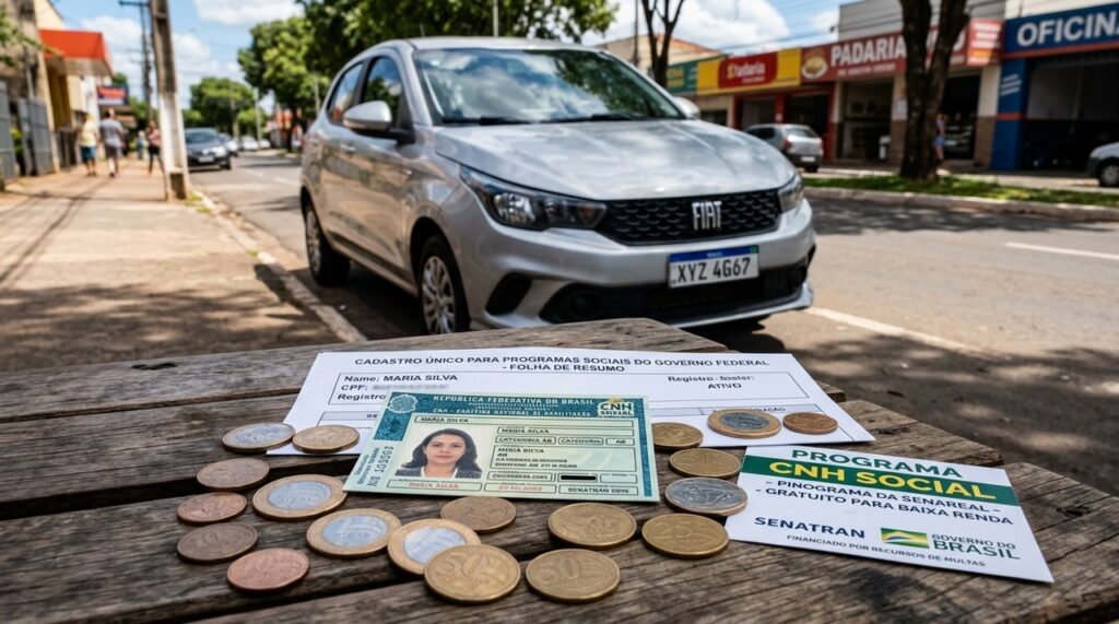Nova regra permite que motoristas de baixa renda financiem a CNH com recursos de multas em todo o Brasil