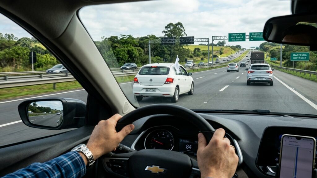 Pano branco pendurado na janela de um carro em movimento: o que significa esse sinal e por que os motoristas precisam reconhecê-lo