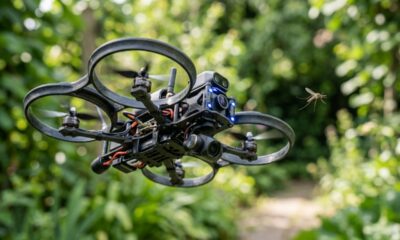 Empresa cria "drone aniquilador de mosquitos" que persegue os insetos no ar e promete transformar o combate às picadas em cena de ficção científica