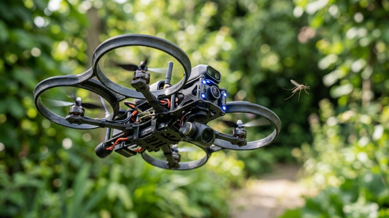 Empresa cria "drone aniquilador de mosquitos" que persegue os insetos no ar e promete transformar o combate às picadas em cena de ficção científica