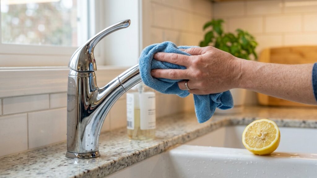 Nem produto forte nem mistura complicada: o ingrediente barato que pode ajudar a soltar o sarro do vaso e das torneiras